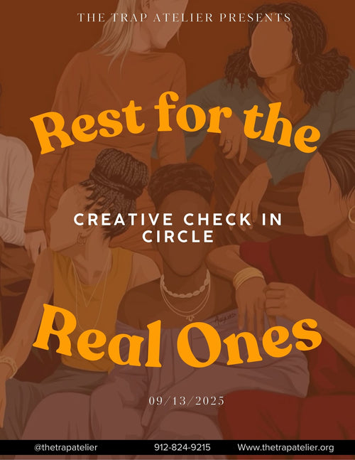 Rest for the Real Ones: Creative check in circle