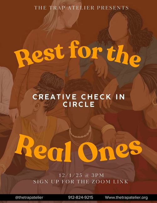 Rest for the Real Ones: Creative check in circle 12/1/25
